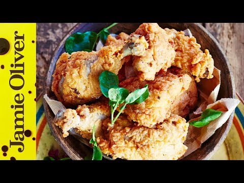 VIDEO: How to Cook Fried Chicken | “JFC” | Jamie Oliver (Jamie Oliver Youtube)