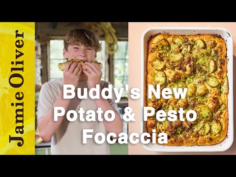 VIDEO: Pesto Focaccia | Buddy Oliver (Jamie Oliver Youtube)