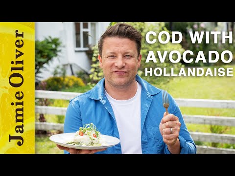 VIDEO: Cod with Avocado Hollandaise | Jamie: Keep Cooking Family Favourites (Jamie Oliver Youtube)